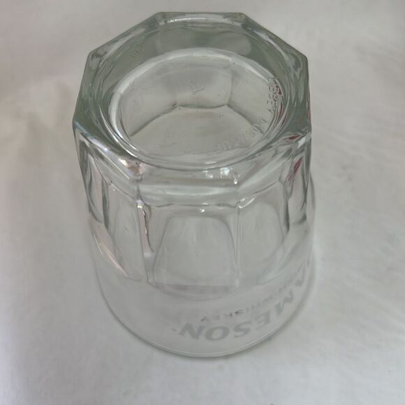 Jameson Irish Whiskey Rocks Glass 10 Oz 3 1/2 In Round 3 3/4 Tall White Letters - Picture 4 of 6